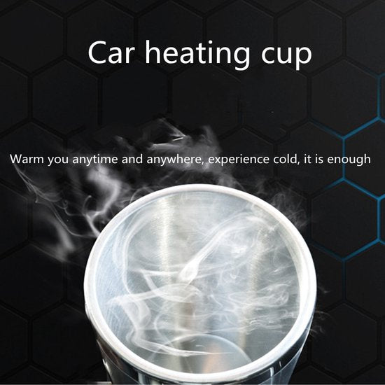 Automobielverwarmingsbeker - Houd je drankje warm tijdens het rijden -Auto Verwarming Cup Fles 12V / 300ML