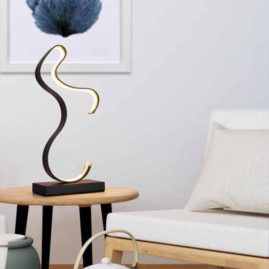 LED Bureaulamp Abstract Paard - 3 Witte Lichtstanden
