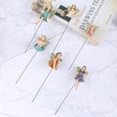 Bloemenfeeën Tuinstekerset - 6 Decoraties - 2x3x15CM