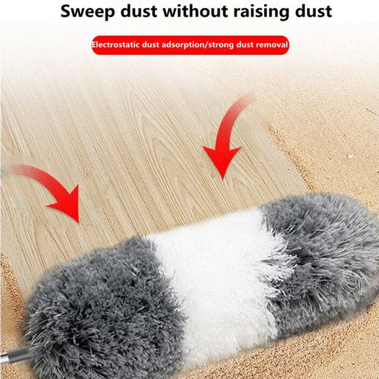 8-delige Telescoopsteelset met Plumeau, Lammellenreiniger, C