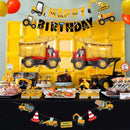 48-delig verjaardagset landbouwmachines en graafmachines