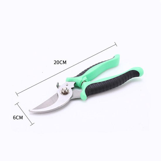 Tuingereedschap Set 9-Delig – Aluminium Tuingereedschapset met Draagtas – Snoeischaar, Schep, Hark & Meer – Tuinieren