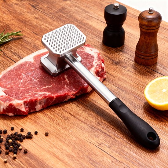 Dubbelzijdige vleeshamer, losmaakhamer, groot aluminiumleger