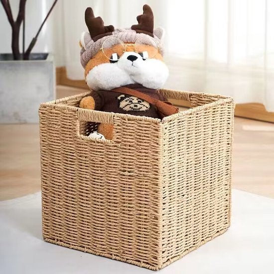 Rotan Opbergdoos - Een Stijlvolle en Praktische Oplossing voor Thuis 25*25*25cm