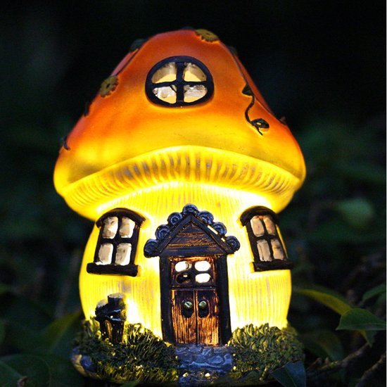 Zonne-energie Paddestoel Lamp - Milieuvriendelijk IP65