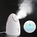 TDR-Gezichtsdampkap voor schoonheidsverzorging - Facial Steamer - Gezichtsstomer - Gezichtsreiniging - gratis Elina Aloë Vera Handcrème en Mee-eters & Acne Verwijderen Set - Wit
