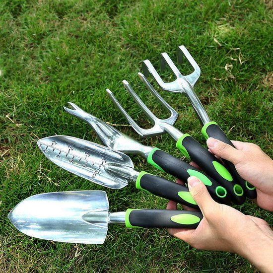 Professionele 9-delig tuingereedschapset - tuinaccessoires