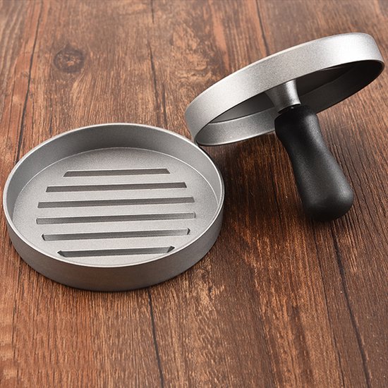 Hamburgerpers met Antiaanbaklaag + 100 waxpapiertjes