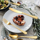 40-delige RVS Snakeskin bestekset voor 8 personen, trendy go