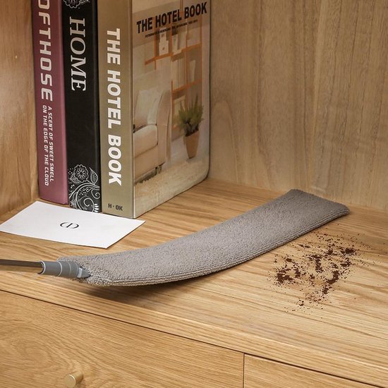 Unikorf 3-in-1 telescoopsteel: plumeau & lamellen-chenille