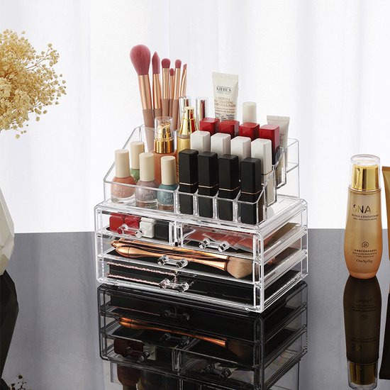 Make Up Organizer - Cosmetica opbergdoos 4 lades 16 vakken