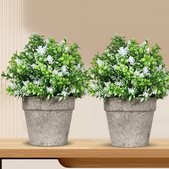 Kunstplant Mirte – Decoratieve Nepplant 20cm Hoog