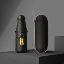 TDR--Opvouwbare Paraplu -Windproof-Zonbescherming Anti-Uv UPF50 + met gratis Reisetui-zwart