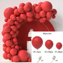 86-delige Macaron Ballonnenset -Ballonnenboog- Feest/ Party-Verjaardag-jubileum-Decoratie-rood