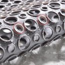 Anti-slip TPE badmat 75x43 cm - grijs