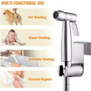 5 delige RVS Bidet Handdouche-Bidet Sproeier Set-Bidetkraan-