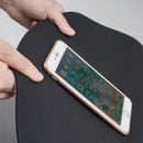 Antislip badmat 49.5×78.5 cm – waterabsorberend, donkergrijs