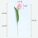 10stuks Prachtige kunst tulp-Realistische Uitstraling - Duurzaam en Onderhoudsvriendelijk- geel – afbeelding 10