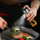 4-delige glazen spuitflessenset 100ml lekvrij olie/azijn