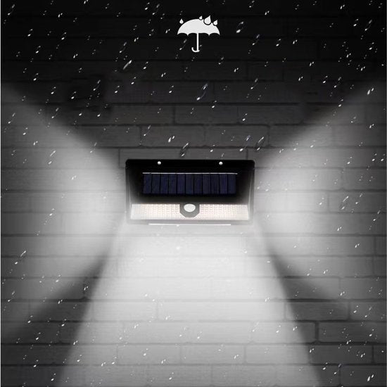 Solar LED Tuinlamp 190 LEDs - 4 Modi, Bewegingssensor, IP65