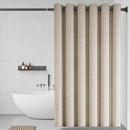 Hoogwaardig Waterdicht Douchegordijn -Verhoog de Luxe en Functionaliteit van Jouw Badkamer 180*200CM- gebroken wit