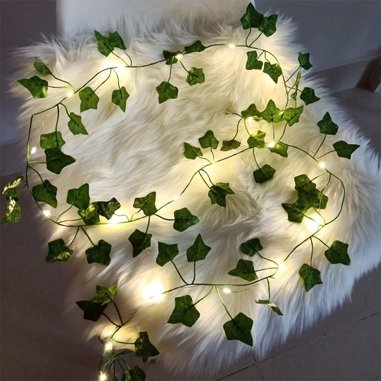 Esdoornblad Lichtslinger Zonne-energie 10m 100 Lichtjes