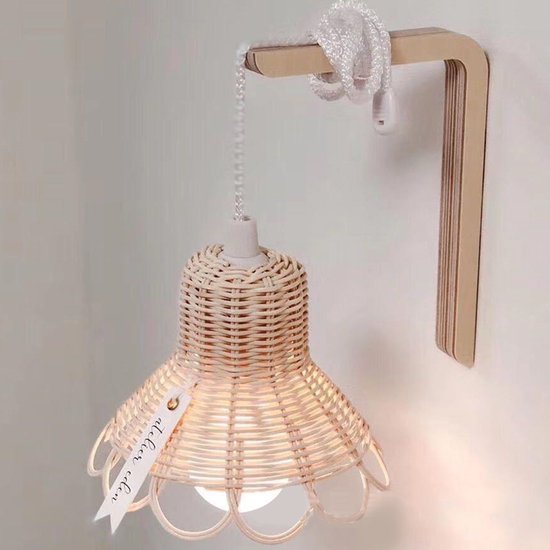 Unikorf hanging Lamp - Babykamer & Slaapkamer - 1W LED - Naturel Houtkleur