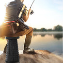 Inklapbare verstelbare telescopische visstoel/kruk 180 kg