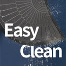 TDR-Halfrond antislip deurmat -droogloopmat-lichtgrijs 60*90