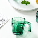 Cactus Drinkglazen Donkergroen 4 Stuks - Vaatwasserbestendig