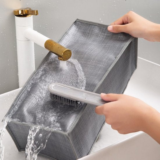 TDR-opvouwbare opbergdoos met 9 vakken-lade-organizer voor jeans,truien,overhemden en broeken-kledingbox- Donkergrijs 44*25*22 CM