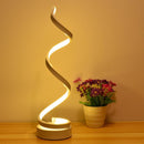 Elegantie verlicht- Dimbare LED Tafellamp met Spiraalvormig Design - Perfect voor Elk Interieur-Duurzaam, Stijlvol, Aanpasbaar