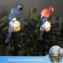 Xtraworks buitenlamp fakkel zonne-energie blauwe papegaai