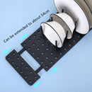 Set van 2 uitschuifbare afwasrekken - zwart