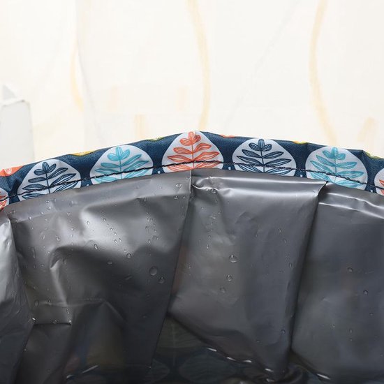 Opvouwbaar waterdichte bad - geschikt voor voetenbad / kleren wassen / etc - 26L extra large