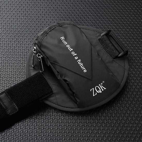 UniKorf.nl Ultralichte Running Telefoonhouder Armband Zwart