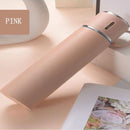 TDR - Thermosfles - RVS - grote capaciteit - 580 ml - Roze