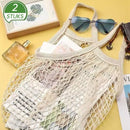 Unikorf 2x Geweven Katoenen Tas - Milieuvriendelijk