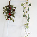 led lichtstring/lichtsnoer eucalyptusbladeren wijnstok licht 2 meter 20 lampjes
