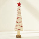 7-delige luxe kerstdecoratieset – Vilten rendieren, kerstbomen en schapen – Unieke feestelijke versiering van hoogwaardige kwaliteit