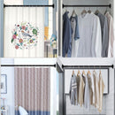 Uittrekbare Kledingkast Hanger- Garderobestang-douchegordijn