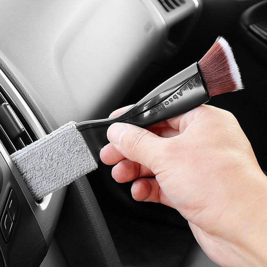 TDR-2 stuks luchtroosterborstel auto airconditioning reinigen