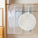 2 Stuks Kleding Stofkap Frosted 3D Opbergtas 60x50x120 cm