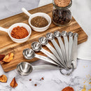 Unikorf 9-delige RVS maatlepels - diverse maten