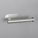Toiletrolhouder RVS Zelfklevend - Geen Boren - Zilver