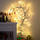 Prachtige LED Takkenrank Wandlamp -2meter lang 144 LED-lampen - Geschikt voor Binnen en Buiten - 8 Verlichtingsmodi