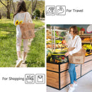 Strandtas Mesh Net Handtas Dames Schoudertas Bruin