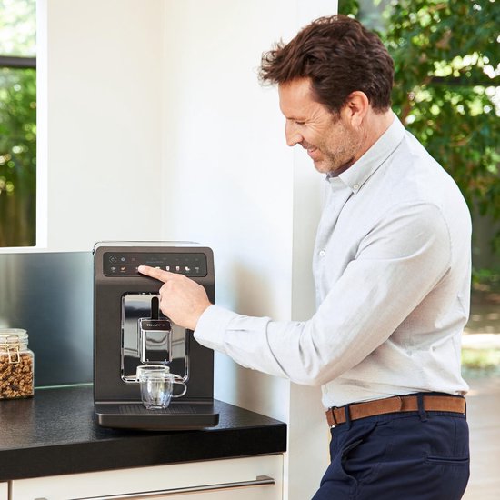 Krups Evidence One EA895E Volautomaat Espresso Grijs