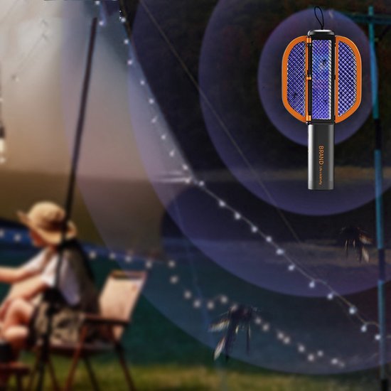 Ophangbare Muggenmepper 2-in-1 - USB Oplaadbaar - 1200 mAh -