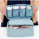 TDR-Multifunctionele lingerie/ondergoed tas - make-up tasje-toilettas-Hemelsblauw